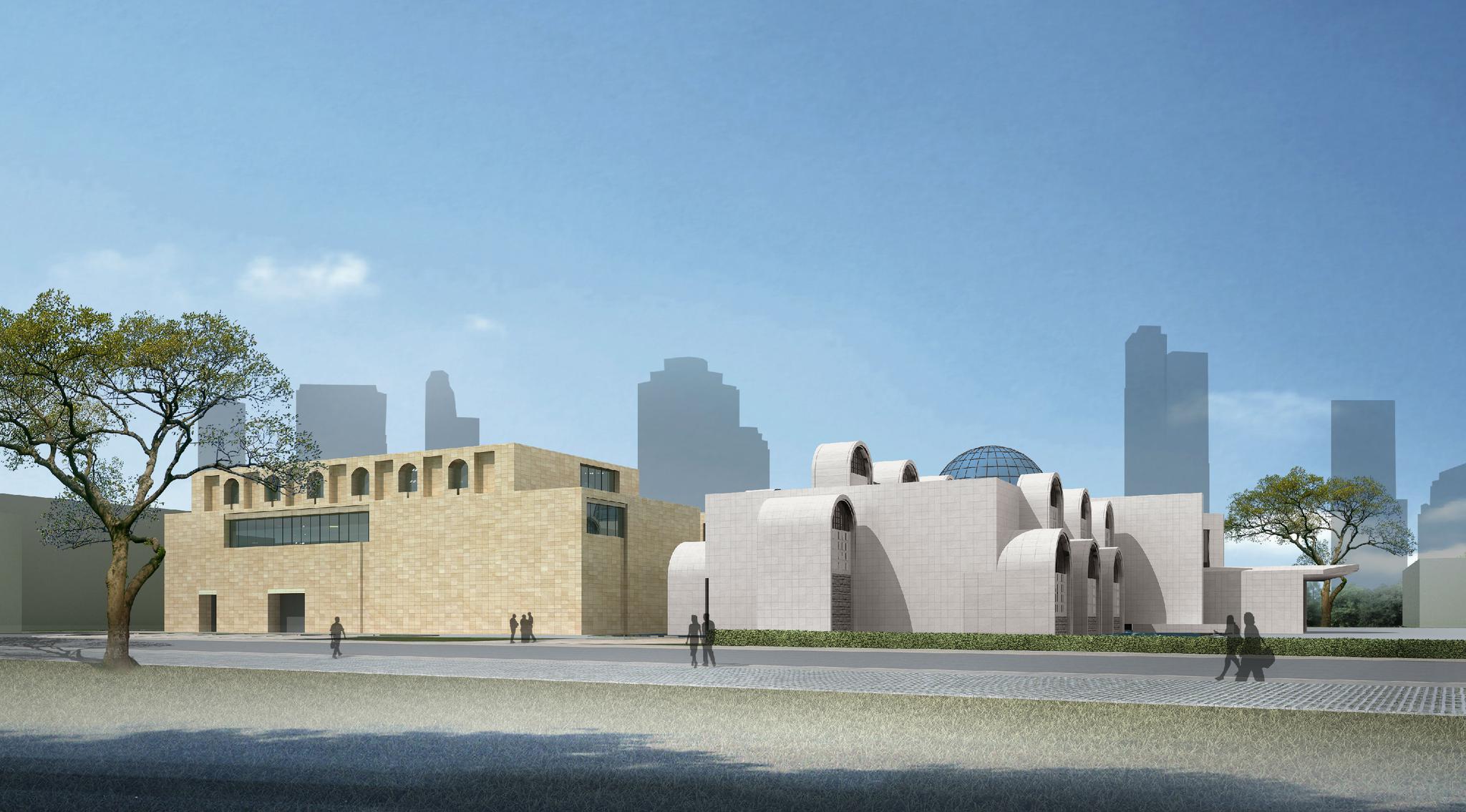 杭州国美建筑设计研究院的新疆博物馆扩建方案